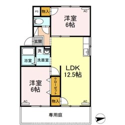 コーポラスY.O　南棟の物件間取画像